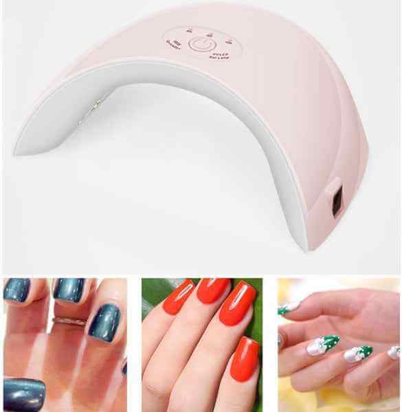 LED nail phototherapy machine for manicure | Automatic Sensor Nail Lamp