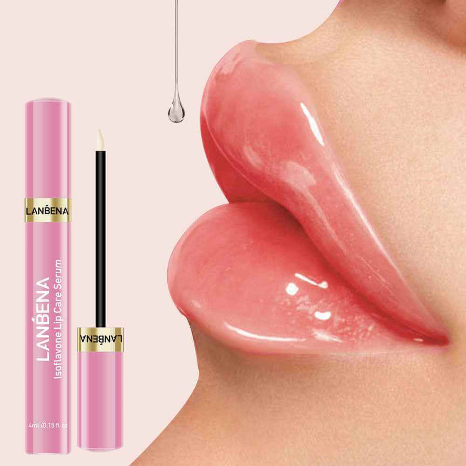 Lanbena Lip Care Serum For Dry Lips | Lip Serum To Improve Elasticity