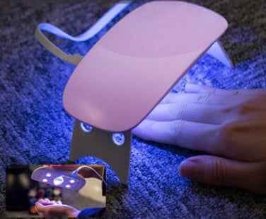 Light Therapy Machine USB Nail Dryer | Portable 6W LED Nail Light Machine