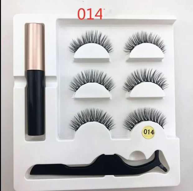 Magnetic Eyeliner And Lashes | Magnetic Eyelashes Natural Look