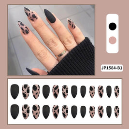 Matte Frosted Almond Nails | Frosted Almond Press On Nails
