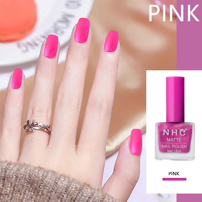 Matte Nail Polish set | Long Lasting Matte Nail Polish Gel For Teens
