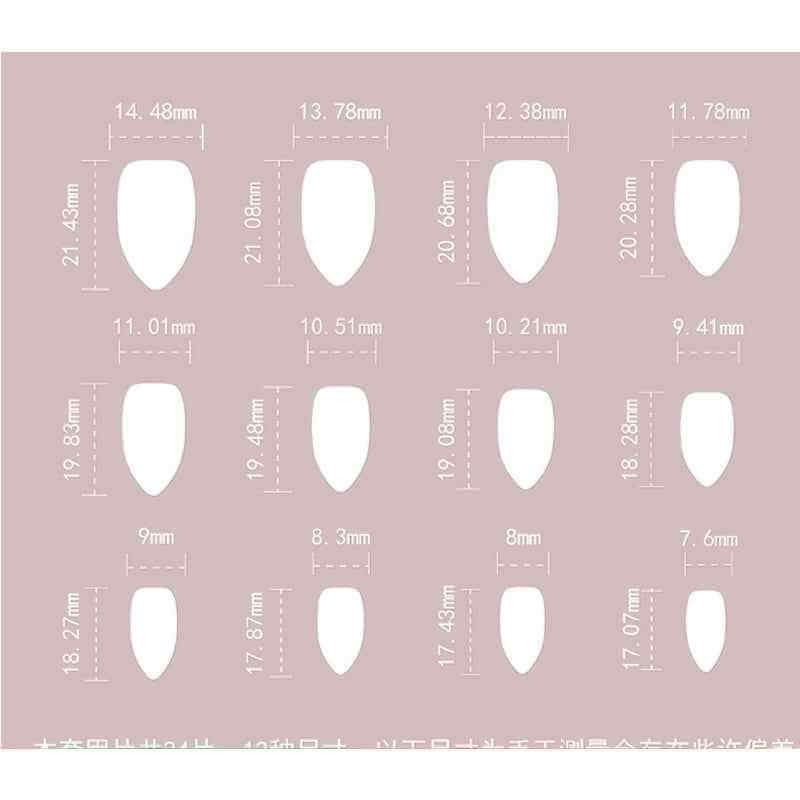 Minimalist French Tip Press On Nails | Oval French Tip Press On Nails
