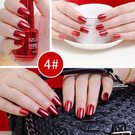 Mirror Silver Nail Polish | High Shine Silver Nail Polish
