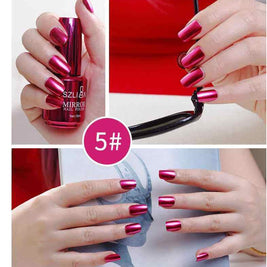 Mirror Silver Nail Polish | High Shine Silver Nail Polish
