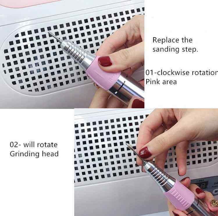 Multi Function Manicure Cleaning Machine | Automatic Nail Cleaning Machine