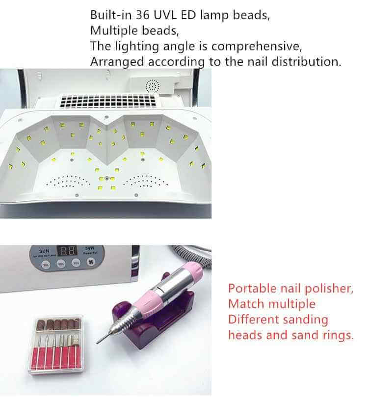Multi Function Manicure Cleaning Machine | Automatic Nail Cleaning Machine