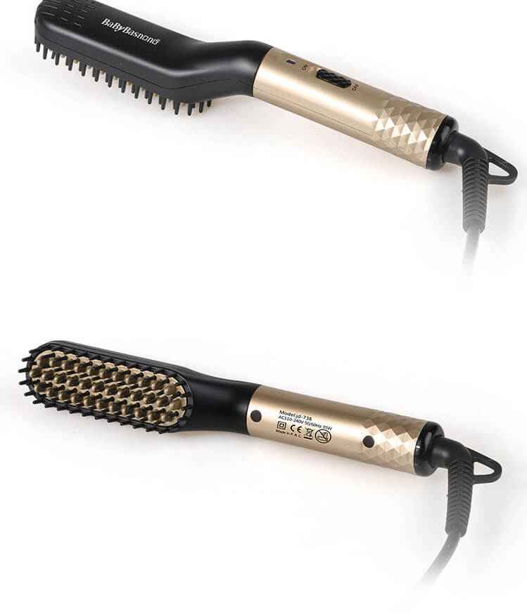 Multifunctional Hair Straightener Brush | Men’s Hair Straightener Comb