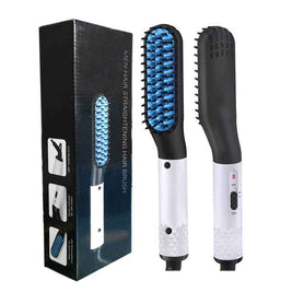 Multifunctional Hair Straightener Brush | Men’s Hair Straightener Comb