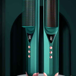 Multifunctional Hair Straightener Brush | Salon Quality Hot Air Brush