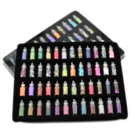 Nail Art Decoration Materials | 48 In 1 Nail Jewelry Set