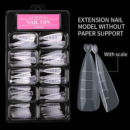 Nail Extension Sheets 100 Pcs | Clear Nail Extension Tips