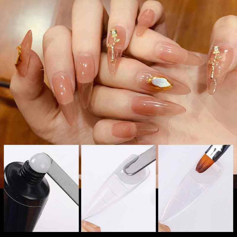 Nail Extension Sheets 100 Pcs | Clear Nail Extension Tips
