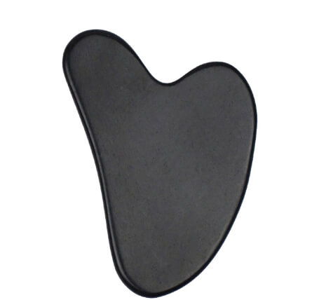 Natural Black Quartz Scraper Face Roller | Jade Roller And Gua Sha Set