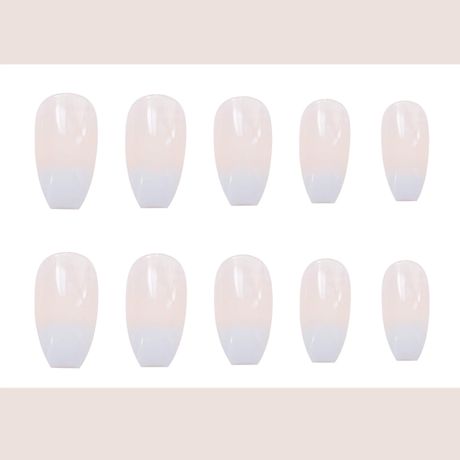Natural Looking Fake Nails | Wearable Soft Gel Press On Nails