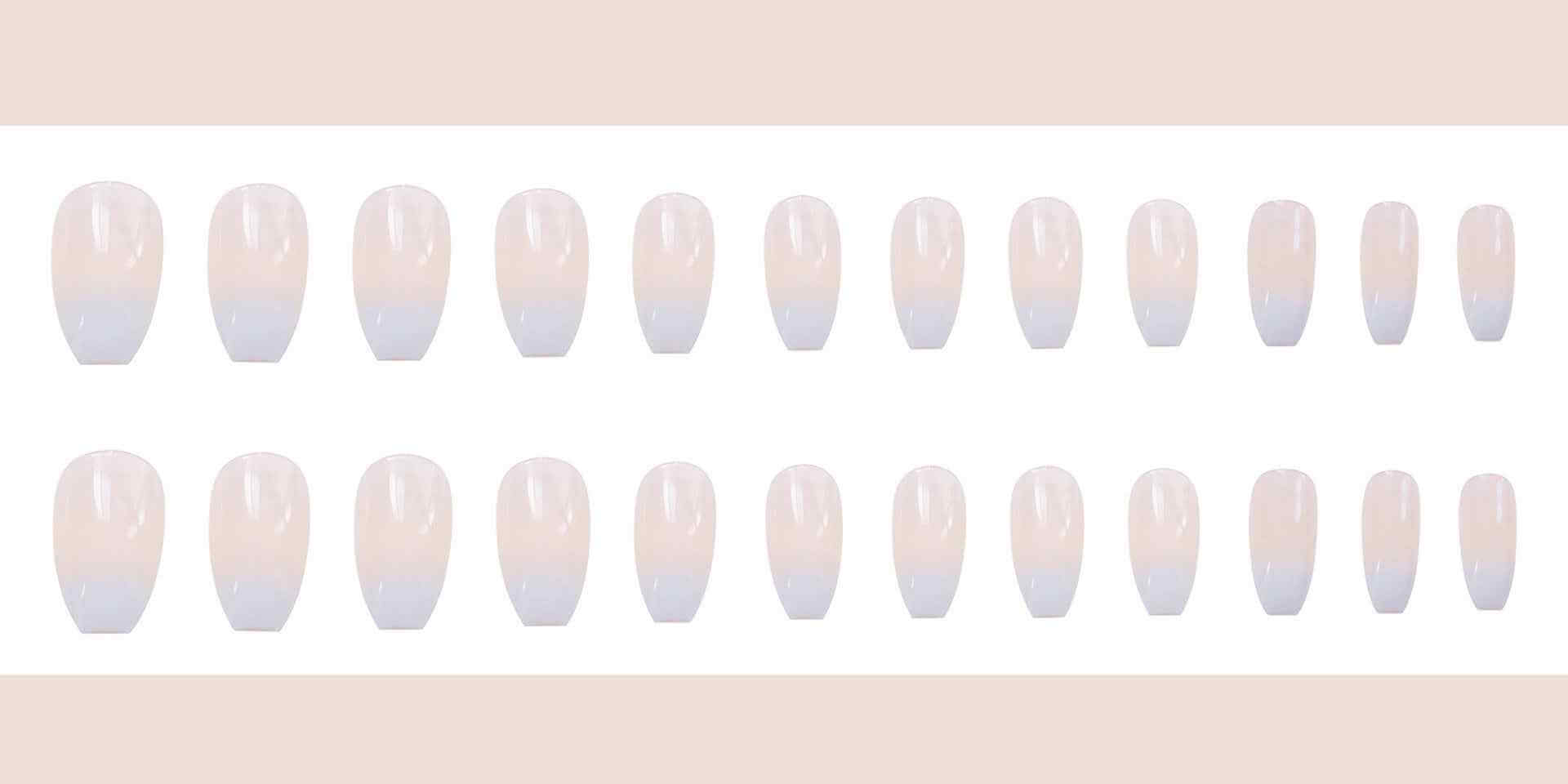 Natural Looking Fake Nails | Wearable Soft Gel Press On Nails
