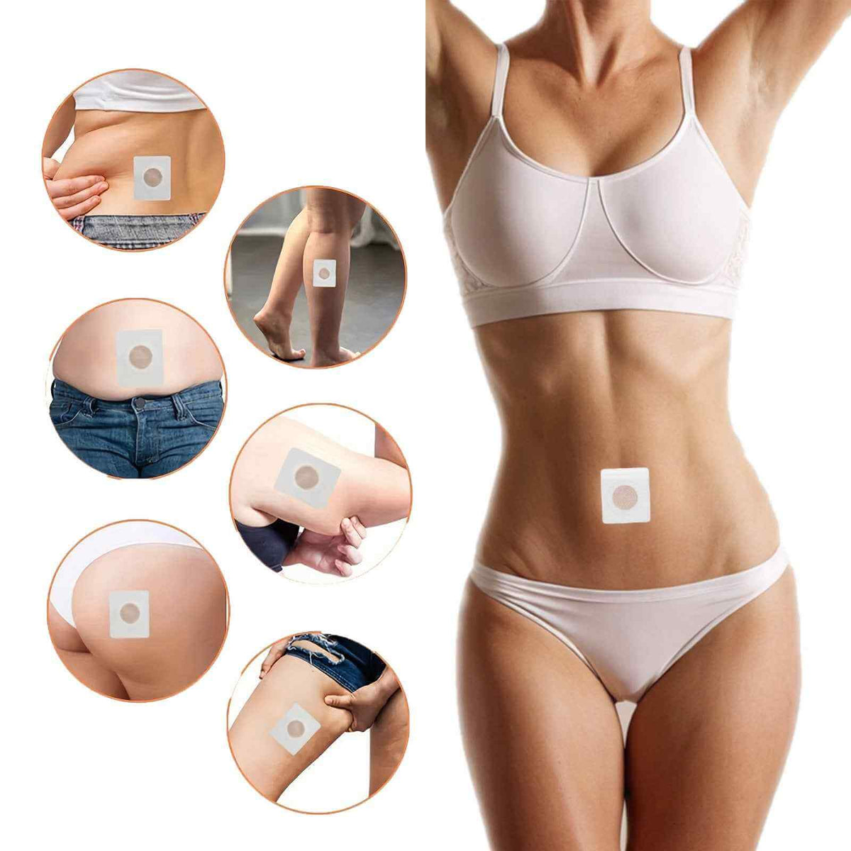 Navel Belly Button Slimming Patch | Magnetic Belly Button Patch