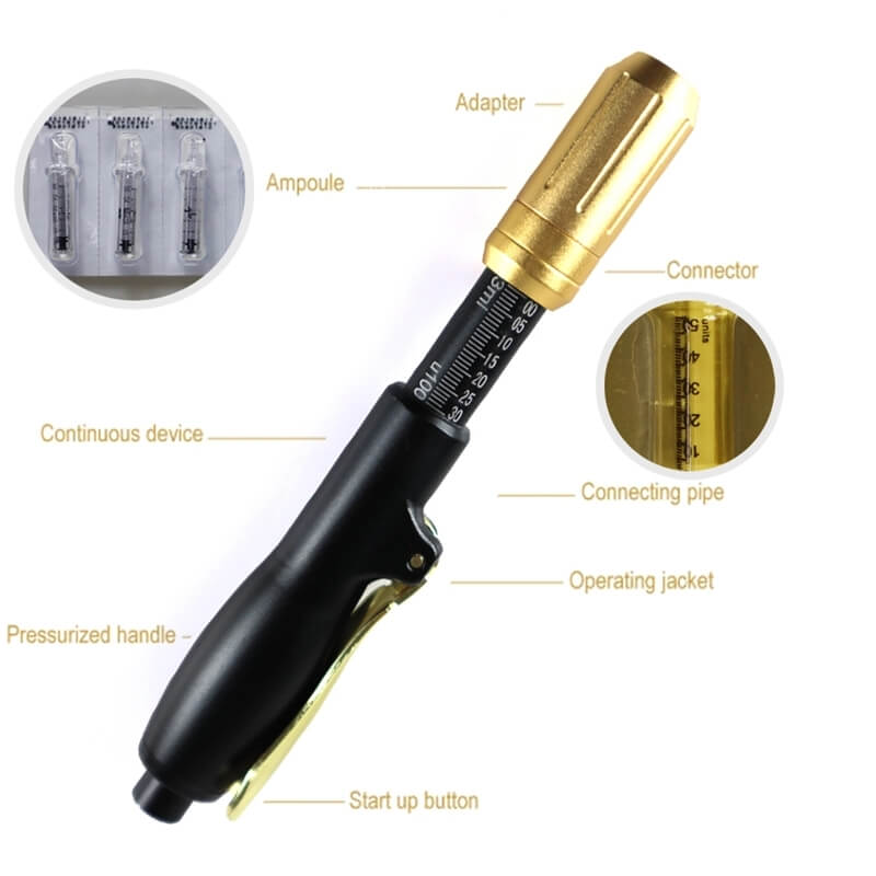 Nebulizer Wrinkle-Free Needle Syringe | Non-Surgical Nose Filler Device
