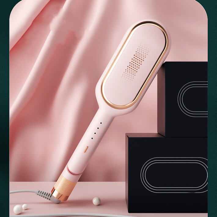 Negative Ion Hair Curling Iron | Wool Barrel Curling Iron