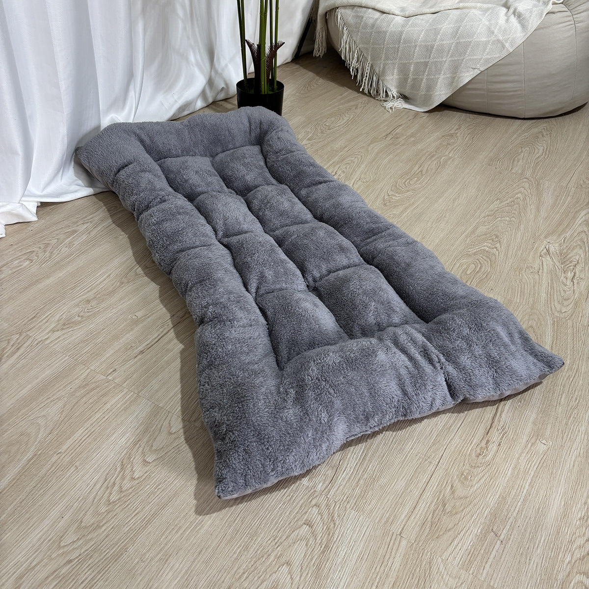 Large Dog Bed Mat Double-Sided Warm Sleeping Pad