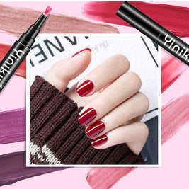 One Step Nail Polish Gel | New Long Lasting Nail Polish With Pen