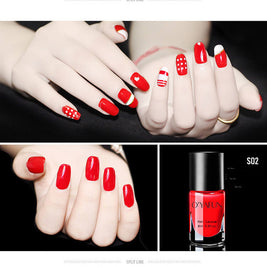 Ouyafei Nail Gel Colors With Sequins | Long Lasting Tearable Nail Polish