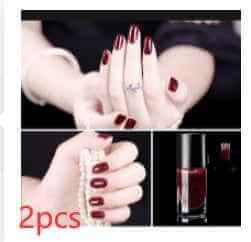 Ouyafei Nail Gel Colors With Sequins | Long Lasting Tearable Nail Polish