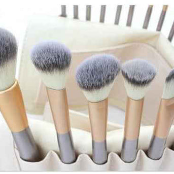 Persian Makeup Brush Set | White And Champagne Makeup Brushes
