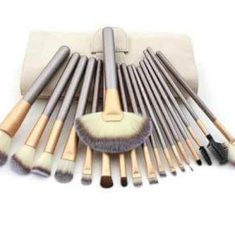 Persian Makeup Brush Set | White And Champagne Makeup Brushes