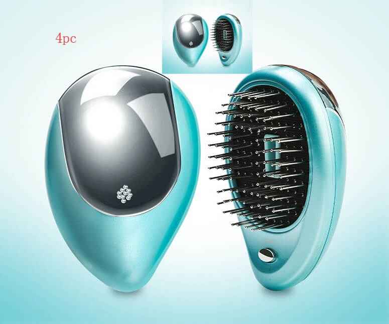 Portable Electric Scalp Massage Comb | Negative Ion Electric Hair Comb