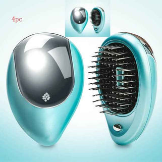 Portable Electric Scalp Massage Comb | Negative Ion Electric Hair Comb