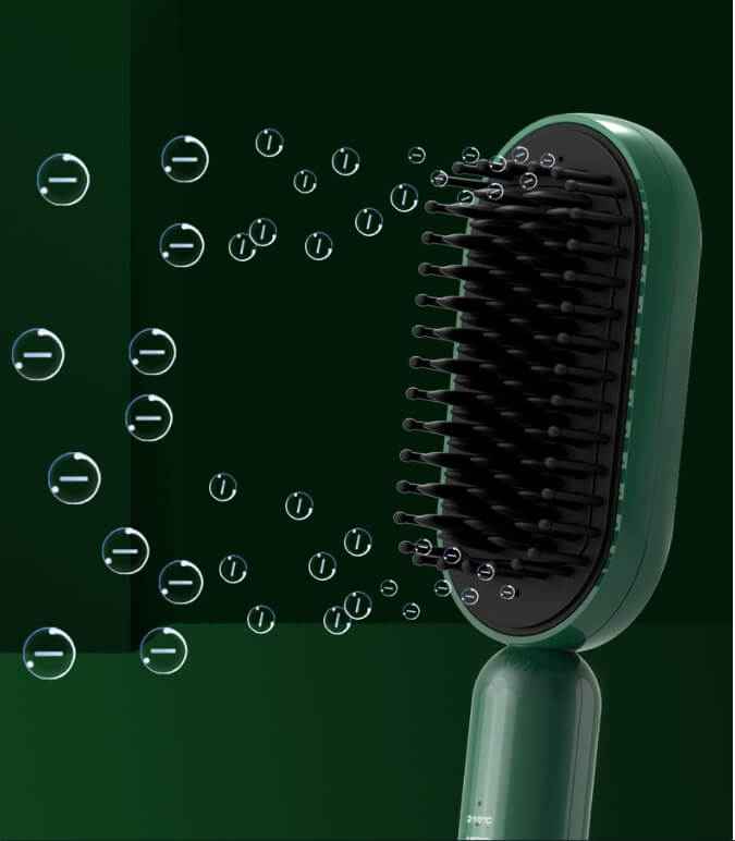 Portable Hair Straightener Brush | Easy Hair Straightening Tool