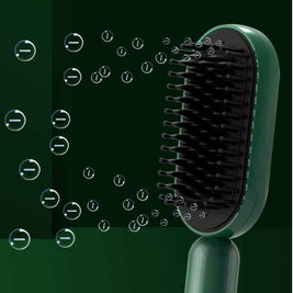 Portable Hair Straightener Brush | Easy Hair Straightening Tool
