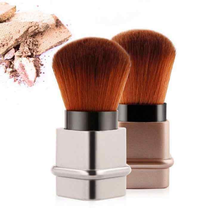 Portable Single Makeup Brush | Makeup Brush With Protective Cap