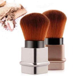 Portable Single Makeup Brush | Makeup Brush With Protective Cap