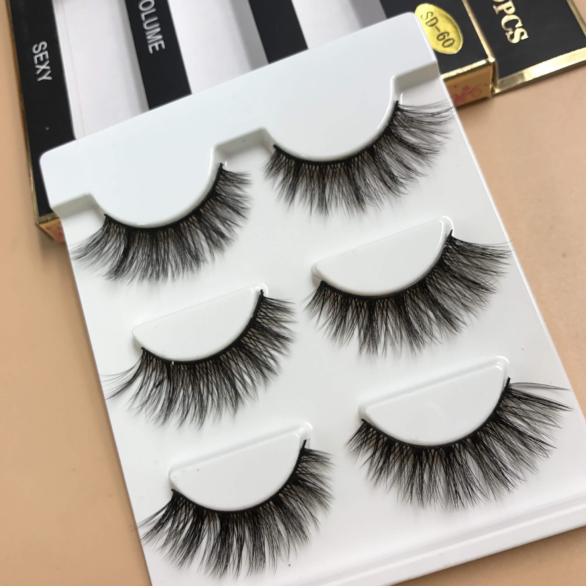 Premium 3D False Eyelashes Extensions | Comfortable 3D False Eyelashes