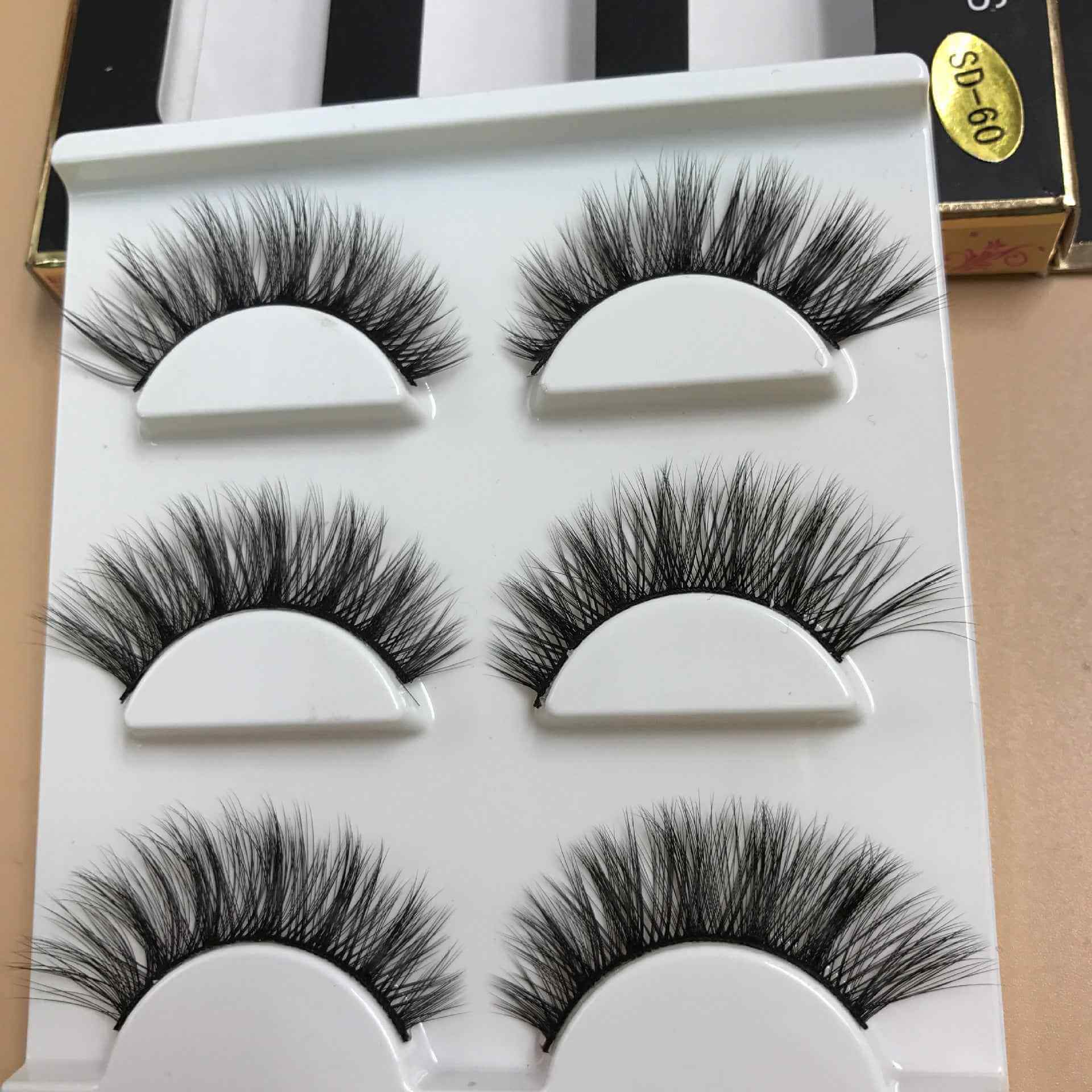 Premium 3D False Eyelashes Extensions | Comfortable 3D False Eyelashes