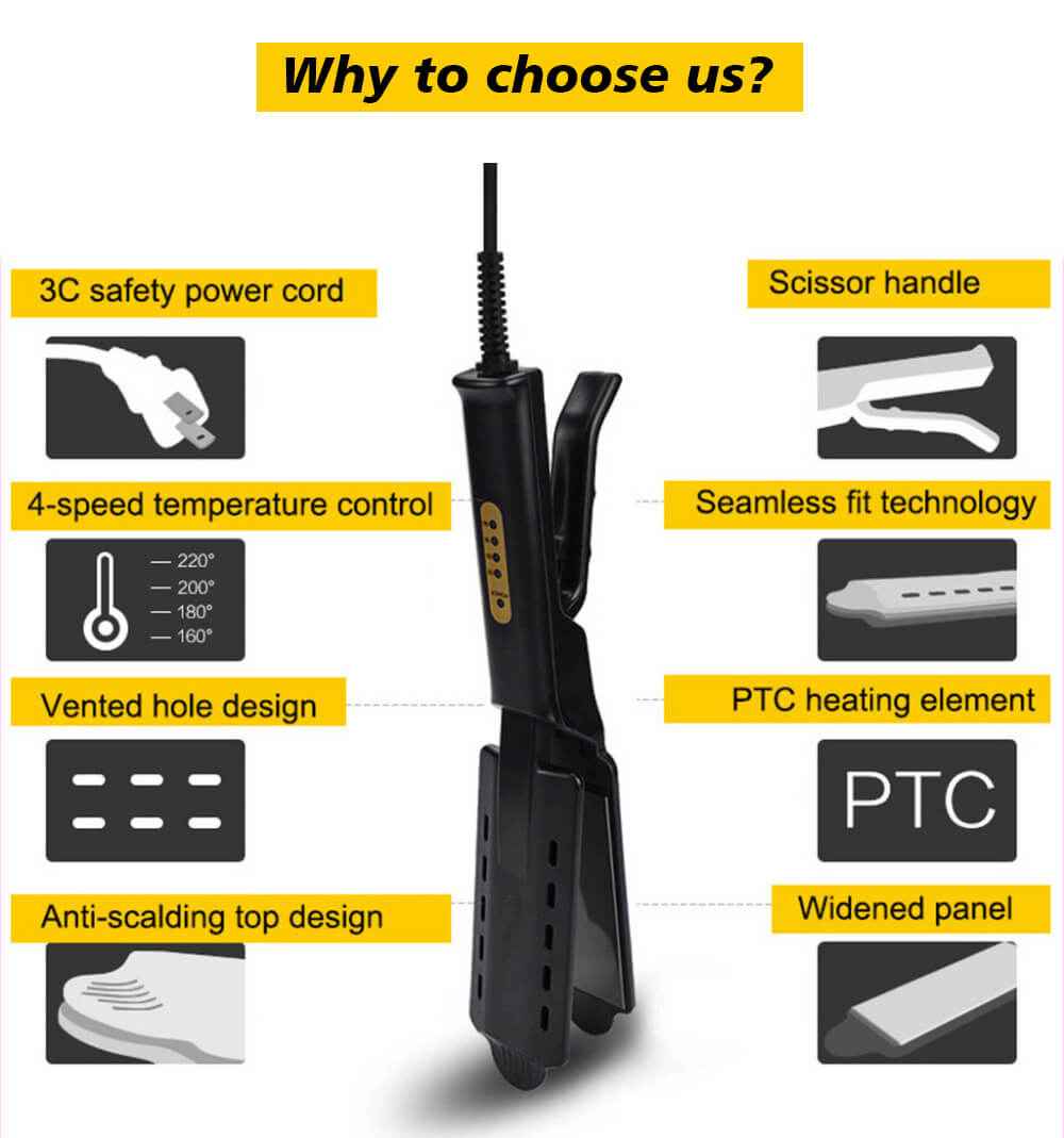 Professional Steam Hair Straightener | Steam Straightening Iron
