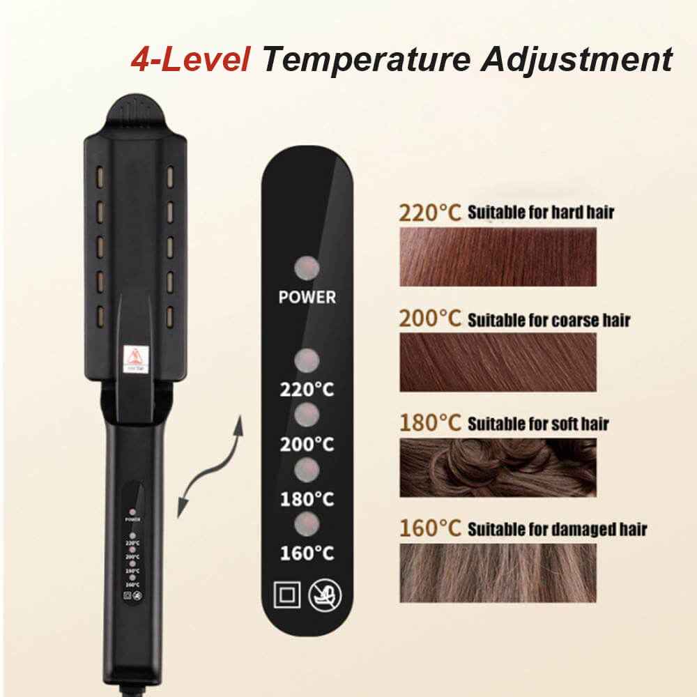 Professional Steam Hair Straightener | Steam Straightening Iron