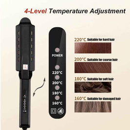 Professional Steam Hair Straightener | Steam Straightening Iron