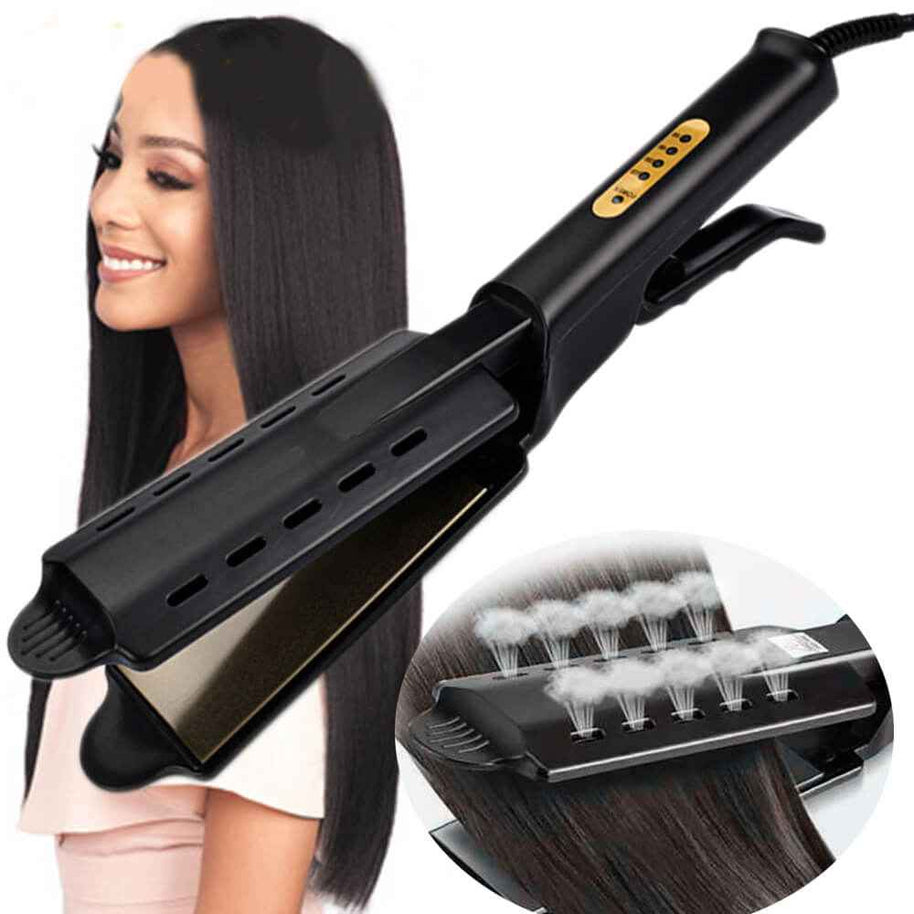 Professional Steam Hair Straightener | Steam Straightening Iron