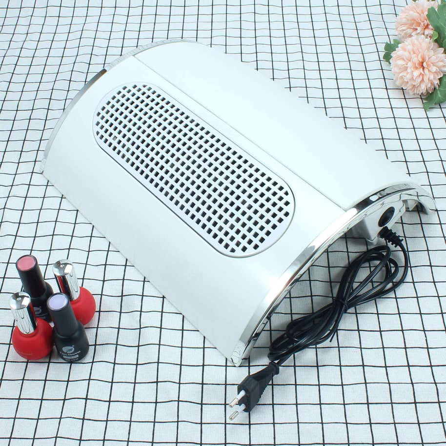 Professional Three Fan Nail Dust Collector | High Power Desktop Nail Dryer