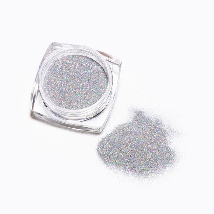 Rainbow Chrome Nail Powder | Laser Mirror Nail Powder