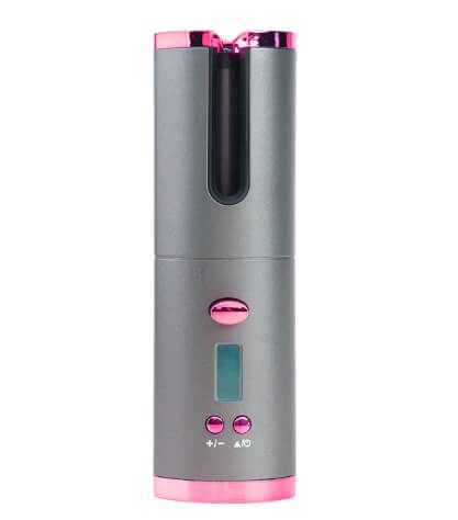 Rechargeable Automatic Hair Curler | LCD Display Hair Curler