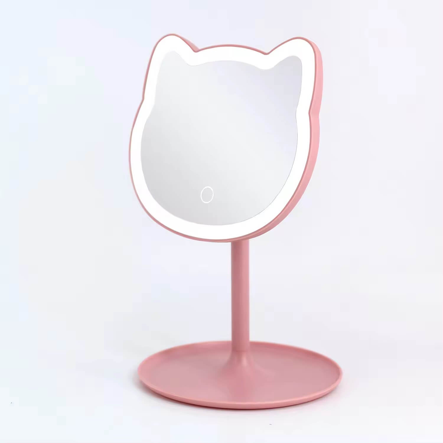 Rechargeable Mirror For College Dorm | Student Dormitory Makeup Mirror