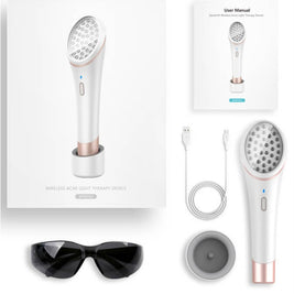 Red And Blue Light X-Preen Therapy | LED Acne Clearing Eraser Device