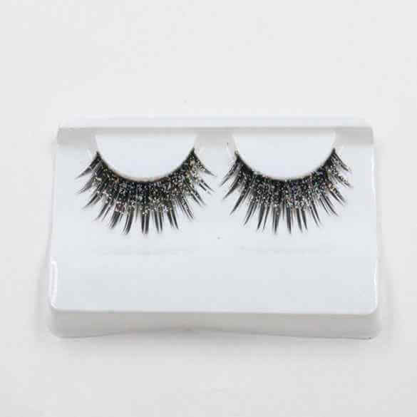 Rhinestone And Glitter False Eyelashes | Sequin False Eyelashes