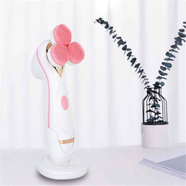 Rotating Facial Cleansing Brush | Silicone Facial Cleanser