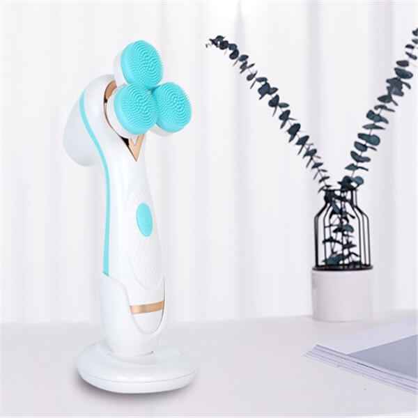 Rotating Facial Cleansing Brush | Silicone Facial Cleanser