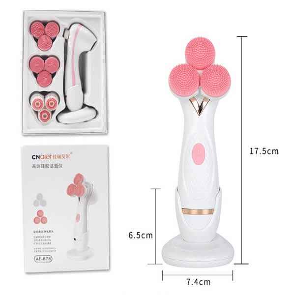 Rotating Facial Cleansing Brush | Silicone Facial Cleanser